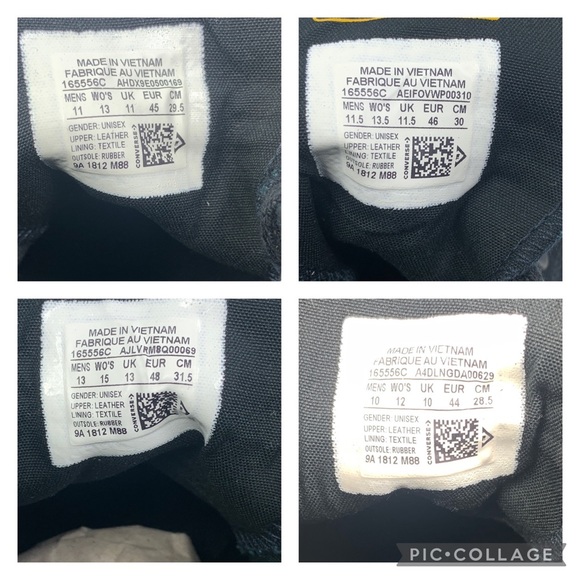 Converse Chuck Taylor 70 High Top Black History - Picture 12 of 12